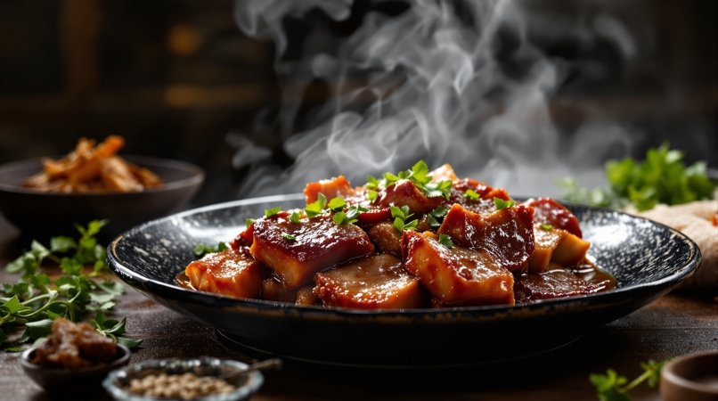 高清影视热度榜第15名 - 美食教程 | 家常红烧肉终极做法,肥而不腻